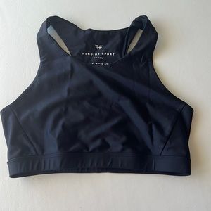 Heroine sport black sports bra - small